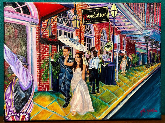 Custom Wedding Painting